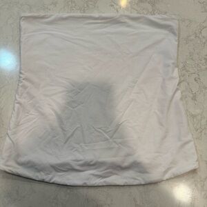 soft white tube top size small